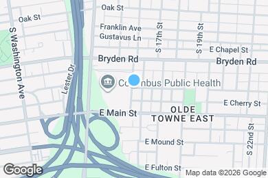 Map image of the property - 258 Allen Ave