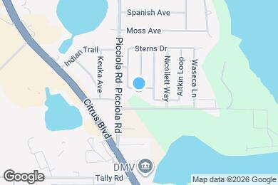 Map image of the property - 1624 Sterns Dr