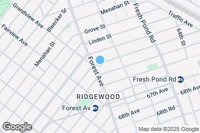 Map image of the property - 59-14 Palmetto St