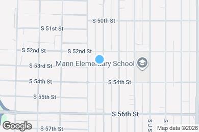 Map image of the property - 5224 S M St