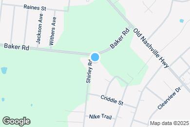 Map image of the property - 305 Shirley Rd