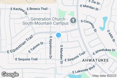 Map image of the property - 12022 S Mandan St