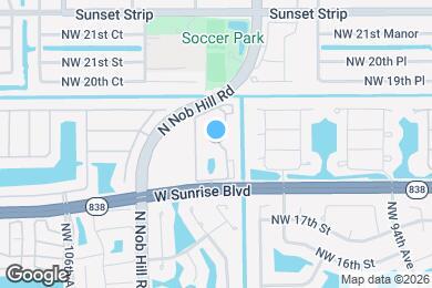 Map image of the property - 10141 W Sunrise Blvd