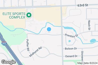 Map image of the property - Prentiss Creek at Downers Grove Apartments