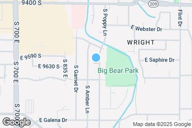 Map image of the property - 9624 S Poppy Ln