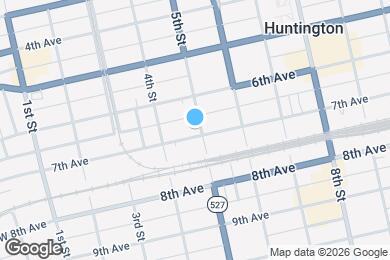 Map image of the property - 635 5th St