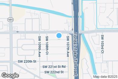 Map image of the property - 10745 SW 217th St