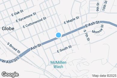 Map image of the property - 890 E Ash St