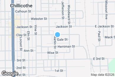 Map image of the property - 403 Gale St