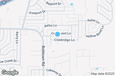 Map image of the property - 4817 Creekridge Ln
