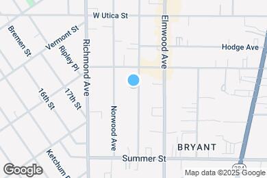 Map image of the property - 114 Ashland Ave