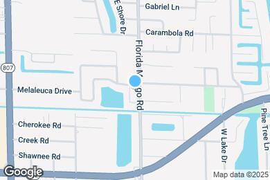 Map image of the property - 1420 Lake Mango Way