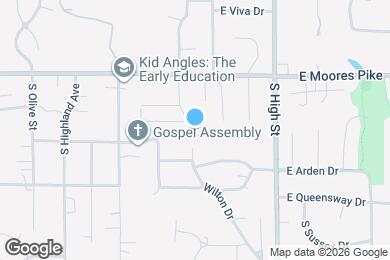 Map image of the property - 1803 E Thornton Dr