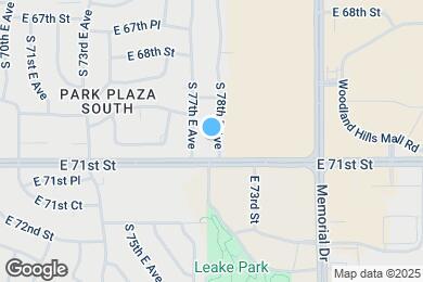 Map image of the property - 7008 S 78th E Ave
