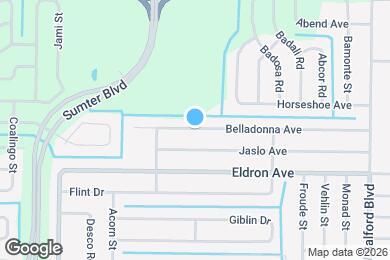 Map image of the property - 4611 Belladonna Ave