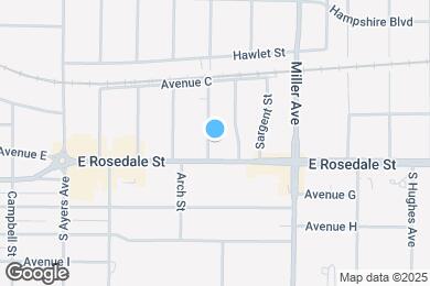 Map image of the property - 1207 S Chicago Ave