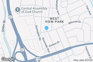 Map image of the property - 1004 Fairview Ave