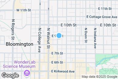 Map image of the property - 420 N Washington St