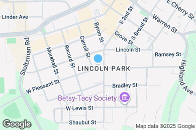 Map image of the property - 106 W Pleasant St