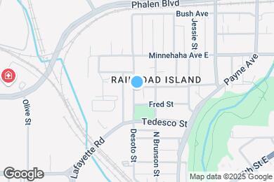 Map image of the property - 460 Beaumont St