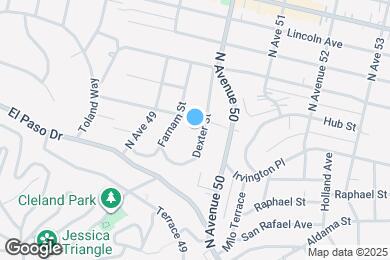 Map image of the property - 985 1/2 Dexter St