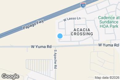 Map image of the property - 24254 W Desert Bloom St