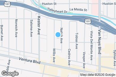 Map image of the property - 4642 Willis Ave