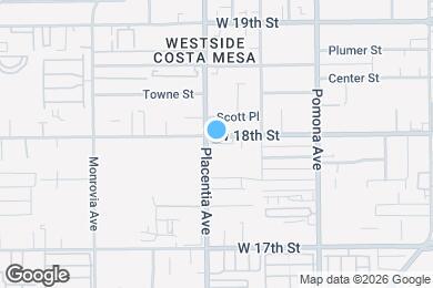 Map image of the property - 789 W 18th St