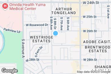 Map image of the property - 2651 S 8th Ave
