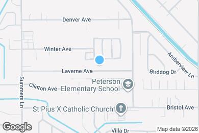 Map image of the property - 4709 Laverne Ave