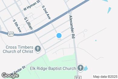 Map image of the property - 1411 Kaylock St
