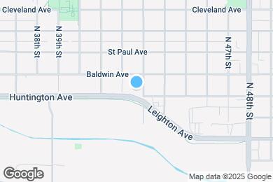 Map image of the property - 4236 Huntington Ave