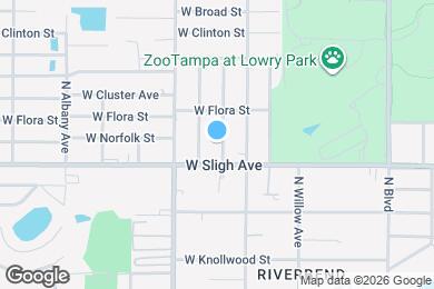Map image of the property - 6908 N Oregon Ave