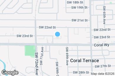Map image of the property - 7000 SW 23rd St