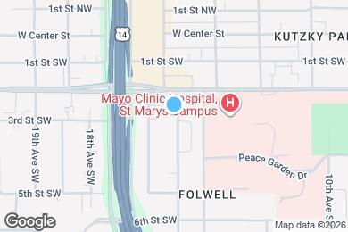 Map image of the property - 301 15th Ave SW