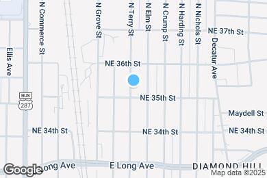 Map image of the property - 3604 N Terry St