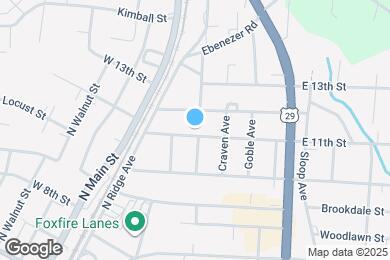 Map image of the property - 309 E 11th St