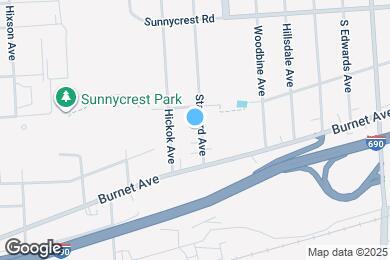 Map image of the property - 522 Stafford Ave