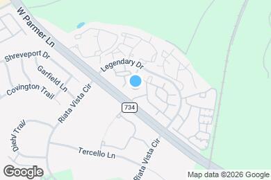 Map image of the property - 5400 W Parmer Ln