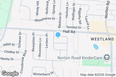 Map image of the property - 5785 Chase Run