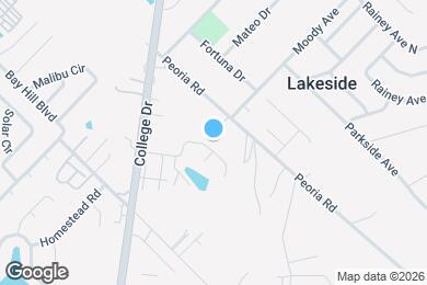 Map image of the property - 2708 Secret Harbor Dr