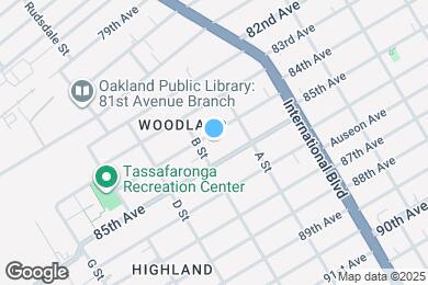 Map image of the property - 1218 84th Ave