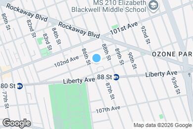 Map image of the property - 8614 102nd Rd