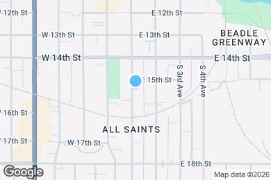 Map image of the property - 706 South 1st Avenue