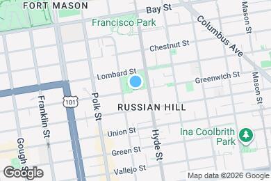 Map image of the property - 2204 Hyde St