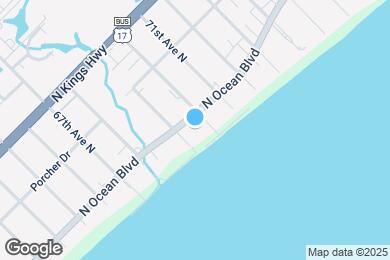 Map image of the property - 6900 N Ocean Blvd