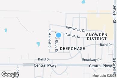 Map image of the property - 5764 Deer Ridge Dr