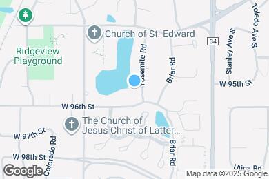 Map image of the property - 9532 Yosemite Rd
