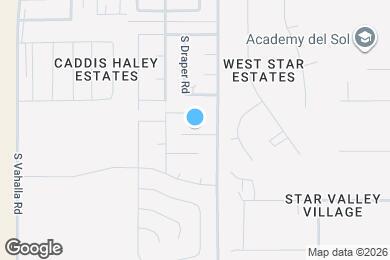 Map image of the property - 7442 W Calle Colado