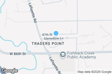 Map image of the property - 8354 Glenwillow Ln